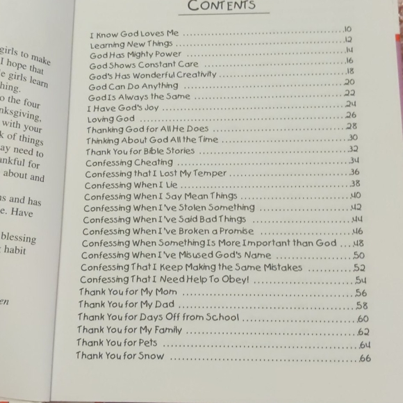 Little girls book of prayers book - Picture 3 of 5